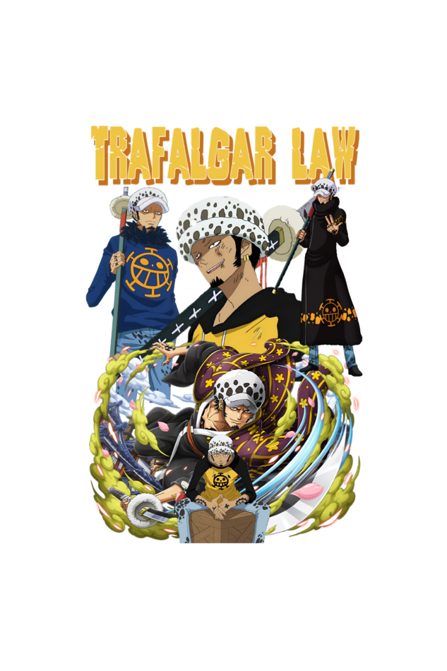 Trafalgar Law Oversized Tee - Embrace the Surgeon of Death