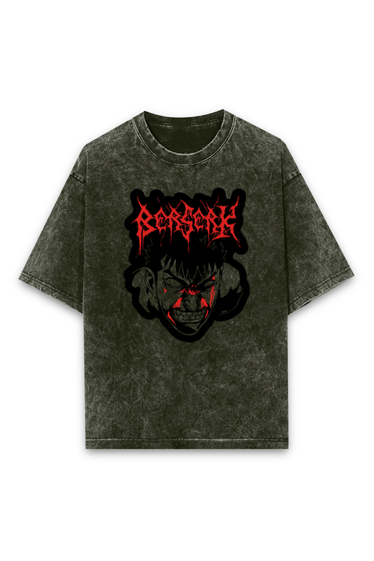 Berserker Fury Acid Wash Tee.