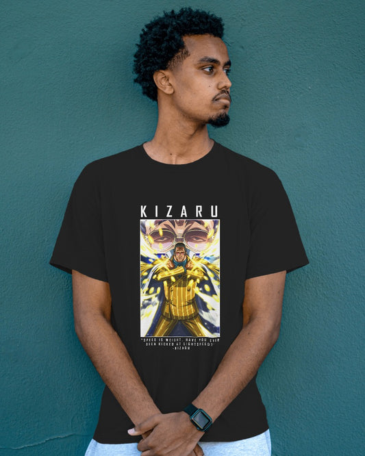 Kizaru Oversized Tee - Channel the Light of the Yellow Flash